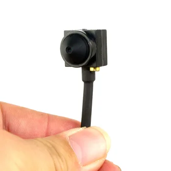 700TVL spalva kameros ir 3,7 mm objektyvas audio mikro mini kamera mažų saugumo vaizdo kamera