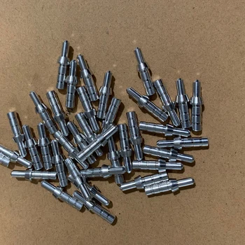 50pcs Šaudymas iš lanko Aliuminio Nock Pin Rodyklių Veleno ID 4.2 mm OD 5.3 mm 5.5 mm 5.8 mm 6,0 mm už Nock Junginys Lošti Lankas Rodykles