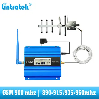 Lintratek GSM 900 Mhz 2G Korinio mobiliojo Telefono Signalo Stiprintuvas GSM Signalo Kartotuvų mobiliojo ryšio Stiprintuvas antenos kabelis