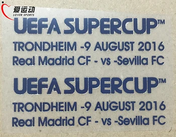 SUPER CUP 2016 Rungtynės Informacijos PU R Madrido Namų 2016-17