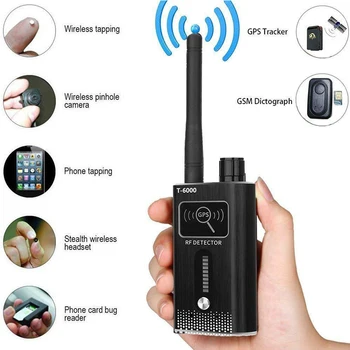 Multi-Funkcija Belaidę Paslėpta Kamera Espia Stabdžių Tiesus Detektorius Pinhole Kamera GPS Tracker RF Signalo GSM Klaidą Prietaiso Finder Skaitytuvas