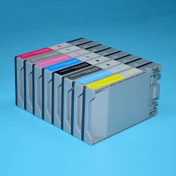 T6031-T6037 T6039 Tuščias Inkjet rašalo kasetė Epson Stylus Pro 7880 9880 Printer Suderinama rašalo cartirdge su Mikroschema