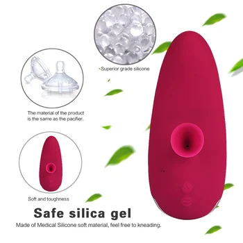Čiulpti Vibratorius Moterims Makšties G Spot Klitorio Stimuliacija USB Įkrovimo Oralinis Seksas Spenelių Gyvis Vibratorius Sekso Žaislas, skirtas Suaugusiųjų