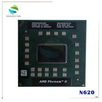 AMD PHENOM II N620 HMN620DCR23GM centrinio procesoriaus laptop cpu Socket S1 2.8 G 2M Dual core N 620