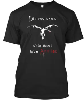 2019 Mados Trumpą Kūrybinio Spausdinti Death Note - Ar Žinote, Shinigami Meilės Obuoliai Standartas Unisex T-ShirtSummer T-Shirt