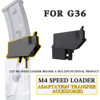 Taktinis Įranga M4 BB Greitis Loader Konverteris Adapteris Pritaikyti AK G36 MP5 Žurnalas Medžioklės Airsoft Dažasvydis Priedai