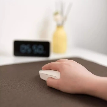 Originalus Xiaomi didelis pelės mygtukai ąžuolo medienos tekstūros vandeniui medžiagos Biuro Žaidimų Anti-slip Mouse-pad Kompiuterio, nešiojamojo kompiuterio stalas padas