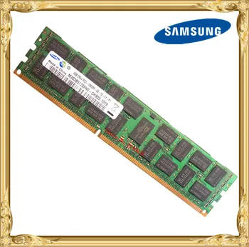 Samsung DDR3 4GB 8GB serverio atminties 1333MHz ECC REG DDR3 PC3-10600R Užsiregistruoti DIMM RAM 10600 4G X58 X79 motininė plokštė naudoti