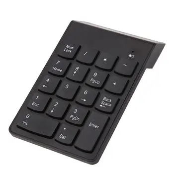 Belaidė Skaičių Klaviatūra Mini Bluetooth Skaičių Klaviatūros 18 Klaviatūra PC Laptop Notebook Tablečių Belaidė Klaviatūra