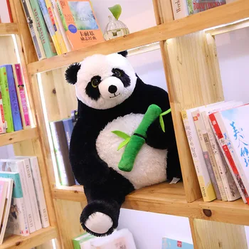 Nooer 50cm Bambuko Panda Pliušiniai Žaislai Mergaitė Berniukas Įdaryti Žaislas Gyvūnų Pliušinis Lėlės Skaityti Pagalvę Vaikams, Pagalvės Gimtadienio Dovana