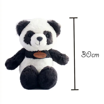Mielas Gyvūnų Panda Pliušinis Žaislas 30cm Brangioji Kūdikis Miega Su Animacinių filmų Pliušinis Žaislas Vaikams Duoti Draugei, Dovana 2019 Naujas