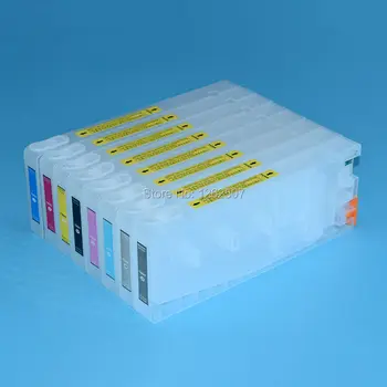 350ml X 8Colors T6531-T6539 Papildymo rašalo kasetė Epson Stylus Pro 7800 Rašaliniai Spausdintuvai ( 8 spalvos ) su mikroschema