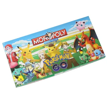 Hasbro Pokemon Monopolio žaidimas naujas pet valdybos milijonierius stalo žaidimas šachmatais magija kūdikių Monopolis Šalis Žaidimai ir Galvosūkiai, žaislai