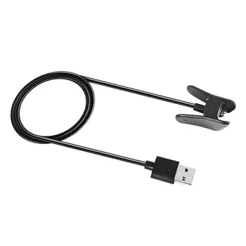 Plastikiniai Įkrovimo lizdas Smart Clip Žiūrėti 1m USB Įkroviklis Duomenų Kabelis Pakeitimo Laidas Garmin Vivosmart 4 Žiūrėti