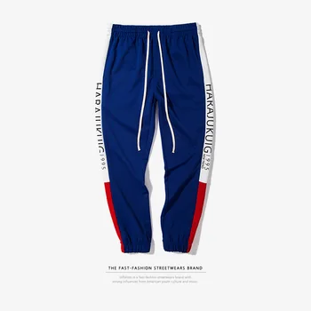 INFLIACIJA Mens Streetwear Sweatpants 2020 Metų Hip-Hop Atsitiktinis Poilsiu Sweatpants Vyrai Gatvės Mados Kelnės