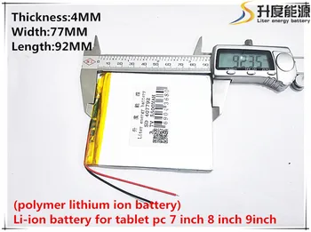 Nauja Baterija 5500mAH Li-ion Tablet pc baterijos 7,8,9 colių 