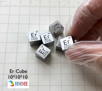 Erbis Er Raižyti Elementų Periodinės Lentelės Kubo 10mm 99.9%