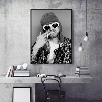 Kurt Cobain Plakato spauda 