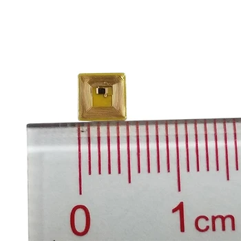 5mm*5mm Anti-Metalo Mini Ntag213 NFC Žymeklį 13.56 MHZ FPC Lipdukas Su RFID Micro Chip 144 Baitų 1mm Skaitymo Diapazonas