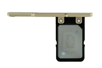 Balta/Juoda/Gold/rožinė Aukso Spalvos SIM Kortelės Dėklas Turėtojas Sony Xperia XA1 G3121 G3123 G3125