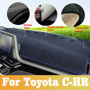 Toyota CHR C HR C-HR 2016 2017 2018 2019 Automobilio prietaisų Skydelio Dangtelį, Mat Išvengti Šviesos Padas Priemonė Platforma Stalas Kilimai Accessories