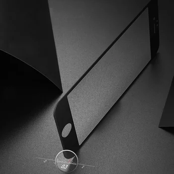 6D Grūdintas Stiklas iPhone 6 s Plius 7 8 Screen Protector dėl 