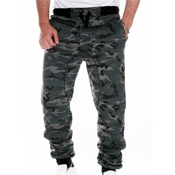 Mados Kamufliažas Streetwear Kelnės Vyrams Multi-Pocket Atsitiktinis Naujų Pieštukų Ziajać Mens Sweatpants Karinės Kelnės Vyrams