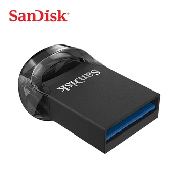 Originali SanDisk CZ430 USB Flash Drive 64gb 16GB mini USB Pen Drive USB 3.1 Iki 130 MB/S pendrive USB 3.0 USB Stick 32gb 128G
