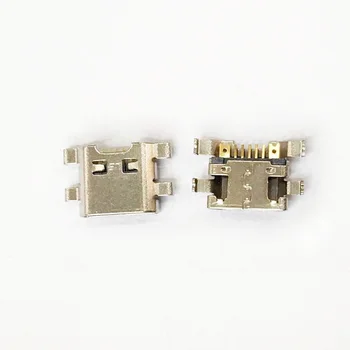 10-100vnt Micro mini USB Įkrovimo Dokas Uosto Jungties lizdas LG K10 K420 K428 k10 2017 X400 K121 M250