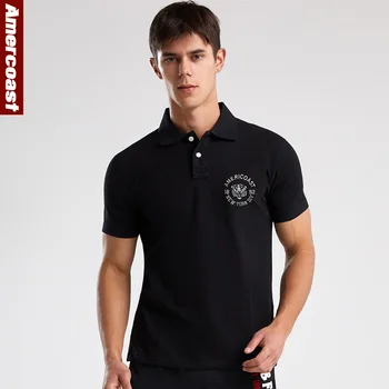 Nauji vyriški polo marškinėliai aukštos kokybės medvilnės trumparankoviai marškinėliai orui kietos polo marškinėliai vasarą atsitiktinis vyriški drabužiai streetwear