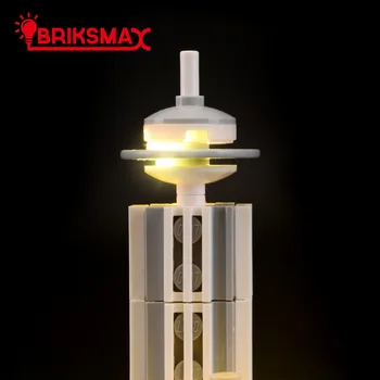 BriksMax Led lemputės Komplektą Už 21039 Architektūros Šanchajus ， (neapima Modelis)