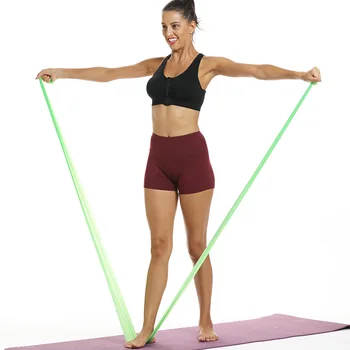Jogos diržas ruožas juostos įtempimo juostos pasipriešinimo juostos elastinga juosta stiprumo mokymas svorio fitneso