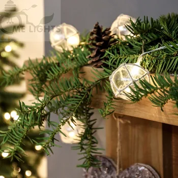 Baterija Aišku, Pasaulio Pasakų String Žibintai gerlyanda Dekoratyvinis LED Kalėdų Žiburiai Šalis Atostogų Apdailos Garliava