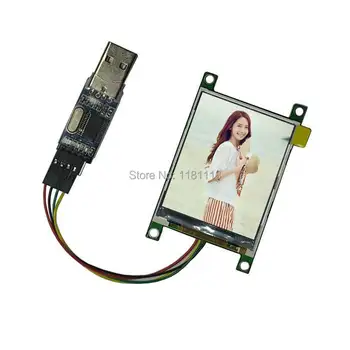 2.2 Colių UART LCD TFT Ekranas Modulis su 